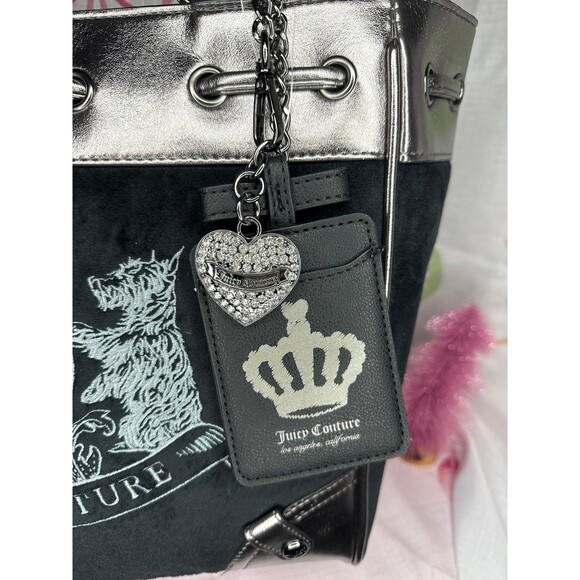 Juicy Couture Daydreamer Tote, Liquorice/Silver - Picture 3 of 5